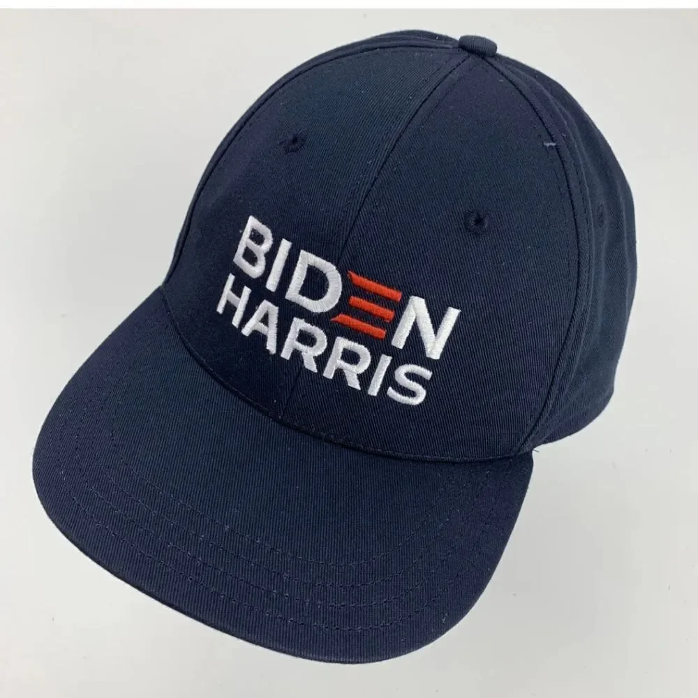 Biden Harris Ball Cap Hat Adjustable Baseball Velcro Backstrap Democrat Liberal